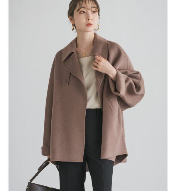 NOBLE「《追加》Super160s リバードルマンショートコート」|その他|