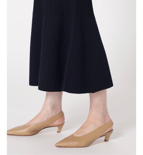 NOBLE「《WEB限定追加》【洗える】ランダムリブマーメイドニットワンピース2」|ワンピース|