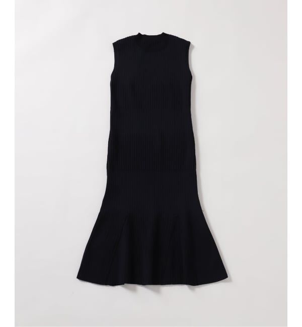 NOBLE「《WEB限定追加》【洗える】ランダムリブマーメイドニットワンピース2」|ワンピース|