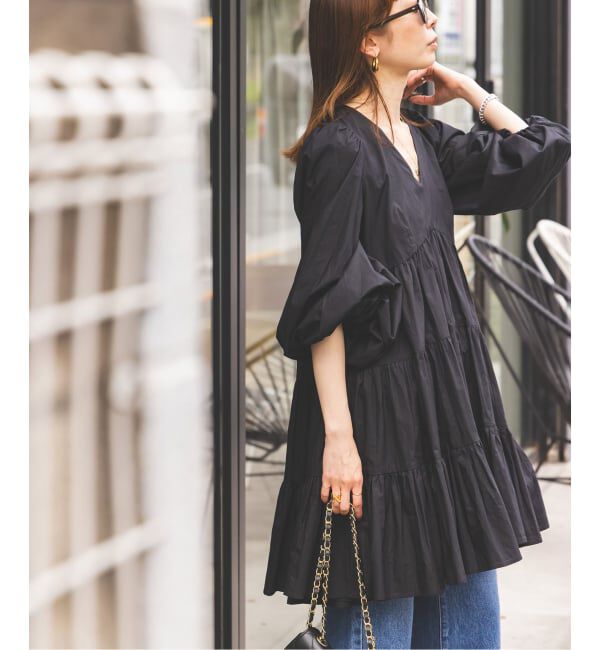 NOBLE「MARIHA/マリハ エンジェルのミニドレス」|ワンピース|ブラック