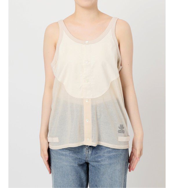 FRAMeWORK「JANE SMITH/ジェーンスミス 別注シアータンク」|タンクトップ|