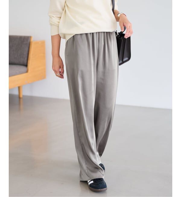 FRAMeWORK「サテンイージーパンツ」|その他|