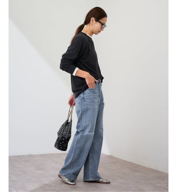 FRAMeWORK「Next Level Apparel V gusset raglan スウェット」|スウェット・ジャージ|