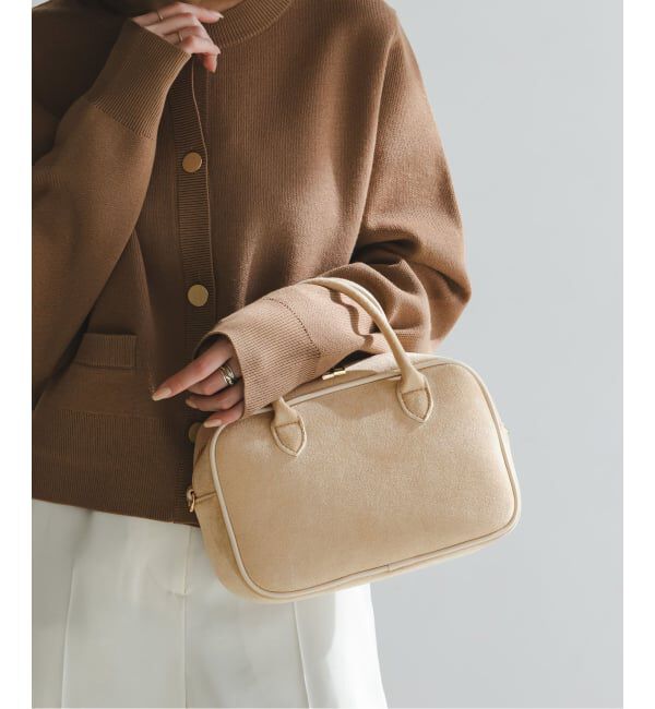 NOBLE「《追加・NOBLE別注カラー》VELETTO/ベレット エコスウェードボストン」|ボストンバッグ|