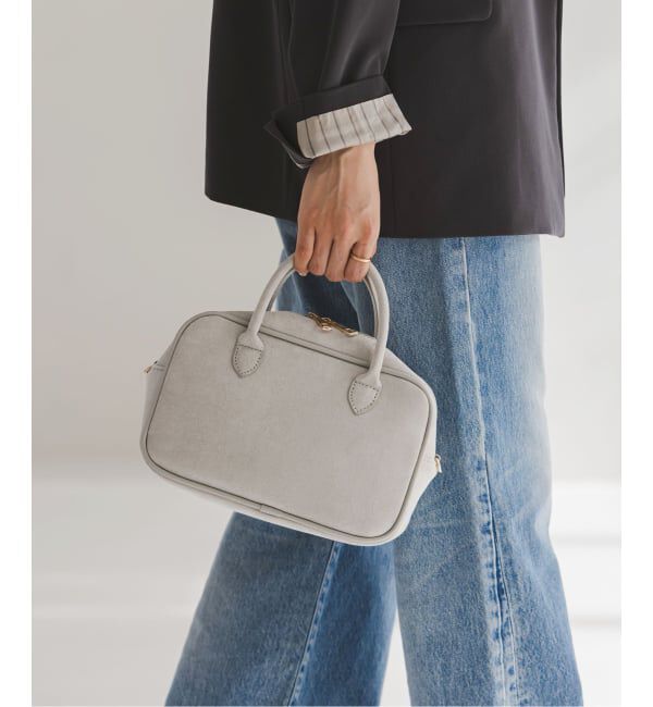 NOBLE「《追加・NOBLE別注カラー》VELETTO/ベレット エコスウェードボストン」|ボストンバッグ|