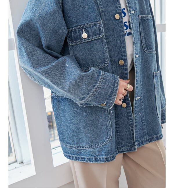 Spick and Span「《追加》RED CARD TOKYO / レッドカード トーキョー 別注Chore Coat*」|デニムジャケット|