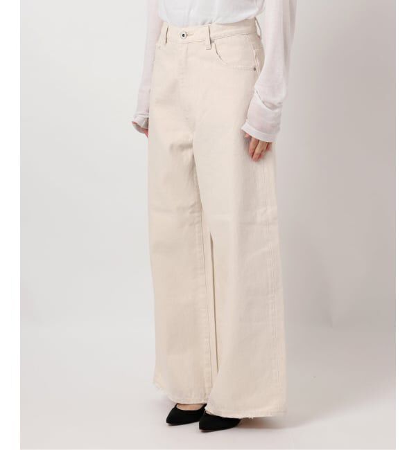 Spick and Span「5 1/2 HIGH-WIDELEG DENIM」|デニム|