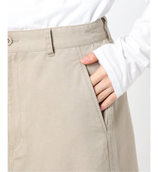 Spick and Span「ウォッシュドツイルナロースカート」|スカート|