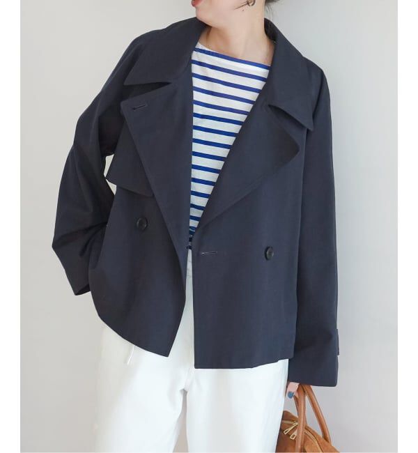 Spick and Span「ソフトツイルショートトレンチコート」|トレンチコート|