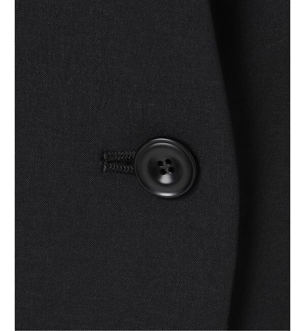 Spick and Span「《セットアップ可》トロストレッチVカラージャケット」|ノーカラージャケット|