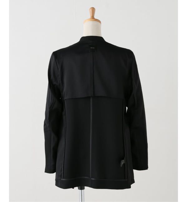 Spick and Span「《セットアップ可》トロストレッチVカラージャケット」|ノーカラージャケット|