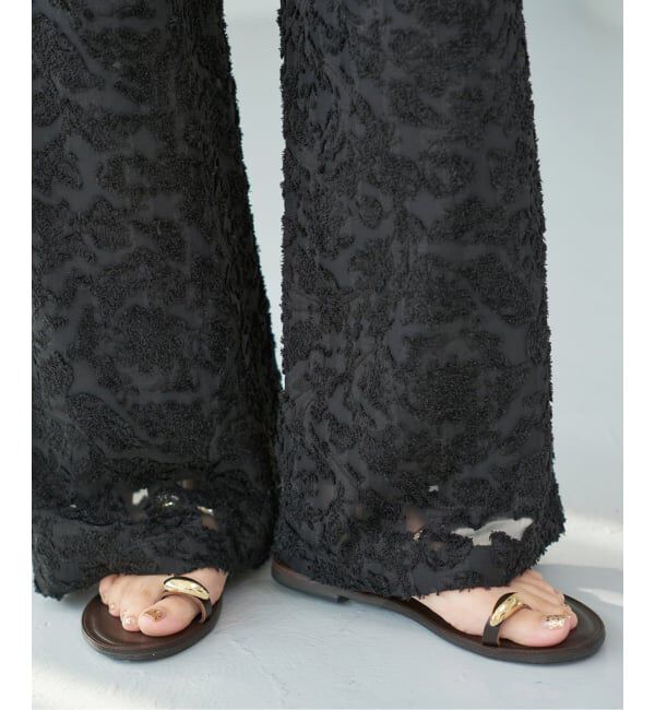 Spick and Span「《追加》シアージャガードイージーパンツ」|その他|