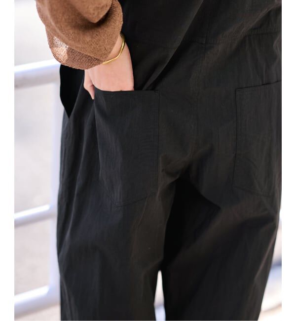 FRAMeWORK「ヴィンテージタイプライターサロペット」|オールインワン|