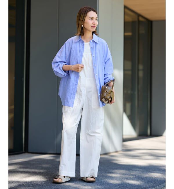 FRAMeWORK「ヴィンテージタイプライターサロペット」|オールインワン|