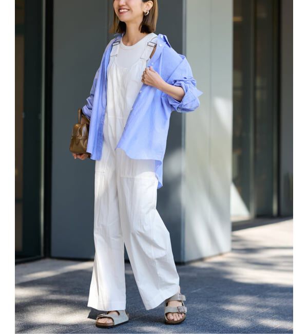 FRAMeWORK「ヴィンテージタイプライターサロペット」|オールインワン|