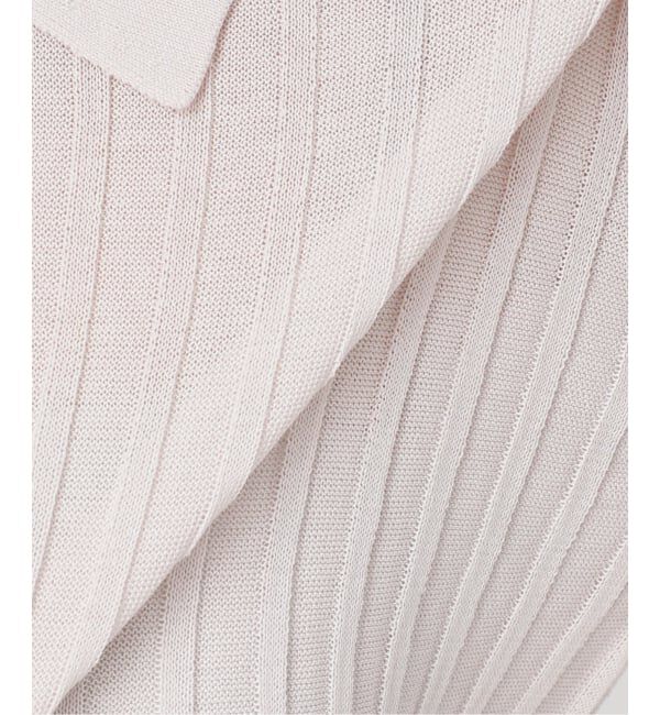 FRAMeWORK「リブニットポロシャツ」|ニット・セーター|