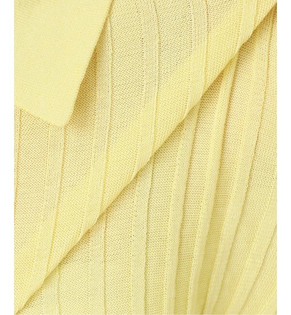 FRAMeWORK「リブニットポロシャツ」|ニット・セーター|