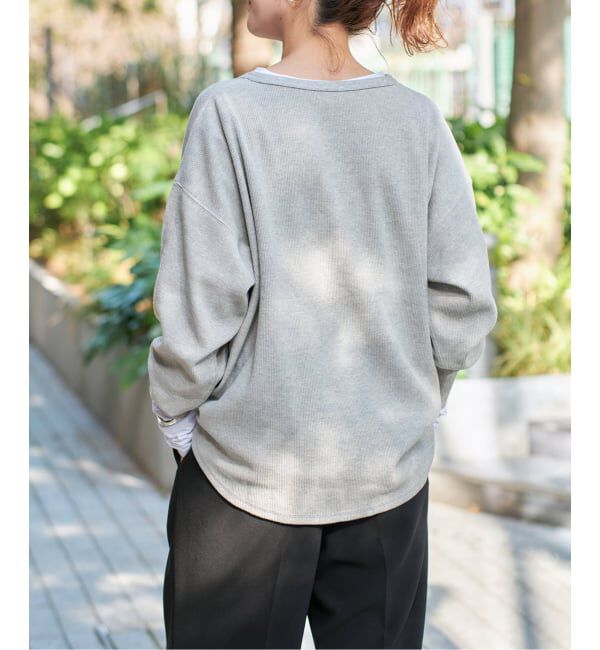 Spick and Span「《新色有り / 追加》2枚SETヘンリーネックプルオーバー」|Tシャツ・カットソー|