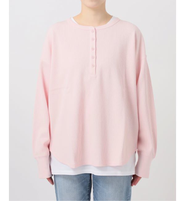 Spick and Span「《新色有り / 追加》2枚SETヘンリーネックプルオーバー」|Tシャツ・カットソー|