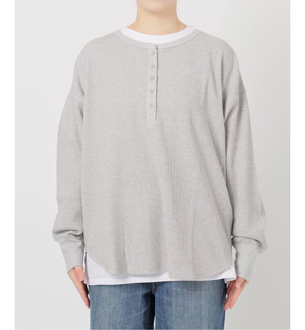 Spick and Span「《新色有り / 追加》2枚SETヘンリーネックプルオーバー」|Tシャツ・カットソー|