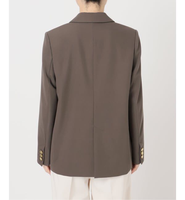 NOBLE「《追加・新色・セットアップ対応》フローツイルピークドラペルジャケット」|テーラードジャケット|