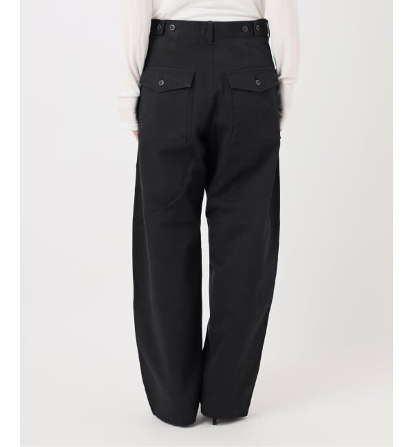 Spick and Span「コットンバレルレッグパンツ」|その他|