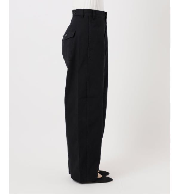 Spick and Span「コットンバレルレッグパンツ」|その他|