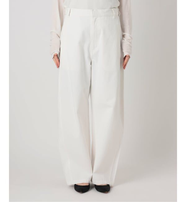 Spick and Span「コットンバレルレッグパンツ」|その他|