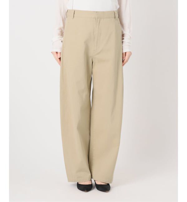 Spick and Span「コットンバレルレッグパンツ」|その他|