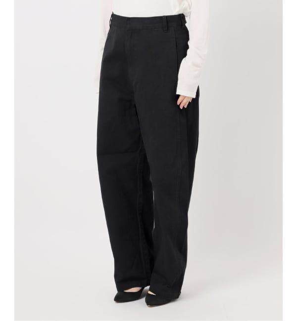 Spick and Span「コットンバレルレッグパンツ」|その他|