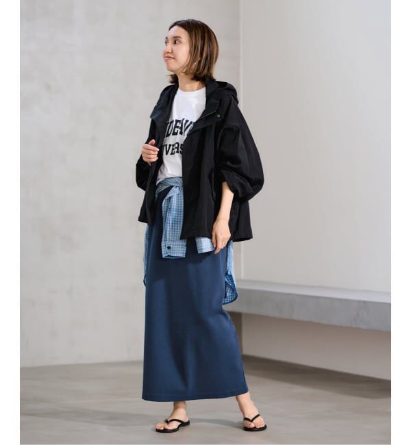 FRAMeWORK「≪追加≫リネンPLタッサーフードショートブルゾン 3」|ブルゾン・スタジャン|