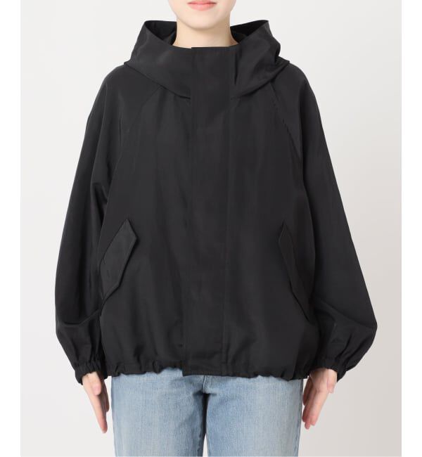 FRAMeWORK「≪追加≫リネンPLタッサーフードショートブルゾン 3」|ブルゾン・スタジャン|