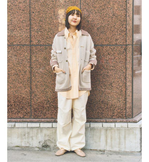 FRAMeWORK「TOP KHAKI/トップカーキ  パラシュートパンツ」|カーゴ|