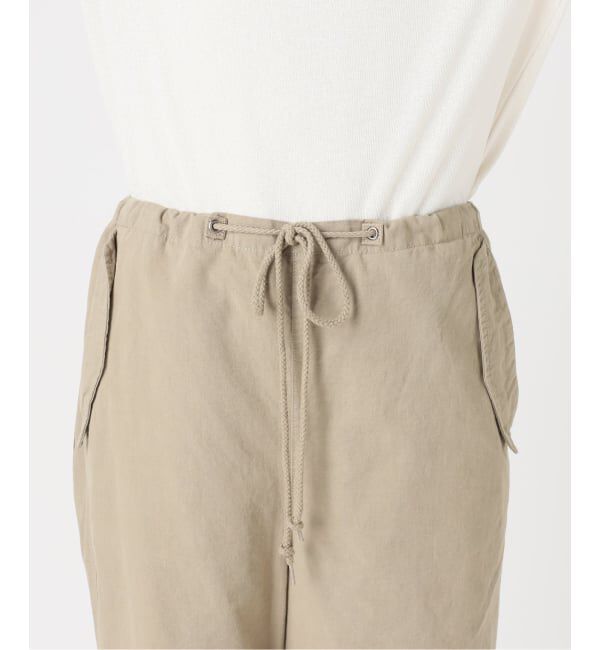FRAMeWORK「TOP KHAKI/トップカーキ  パラシュートパンツ」|カーゴ|