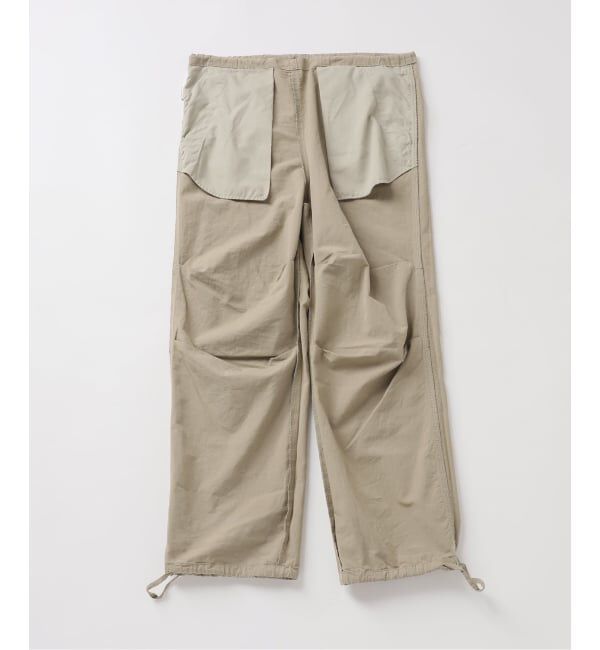 FRAMeWORK「TOP KHAKI/トップカーキ  パラシュートパンツ」|カーゴ|