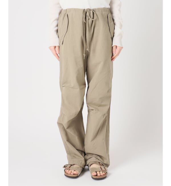 FRAMeWORK「TOP KHAKI/トップカーキ  パラシュートパンツ」|カーゴ|