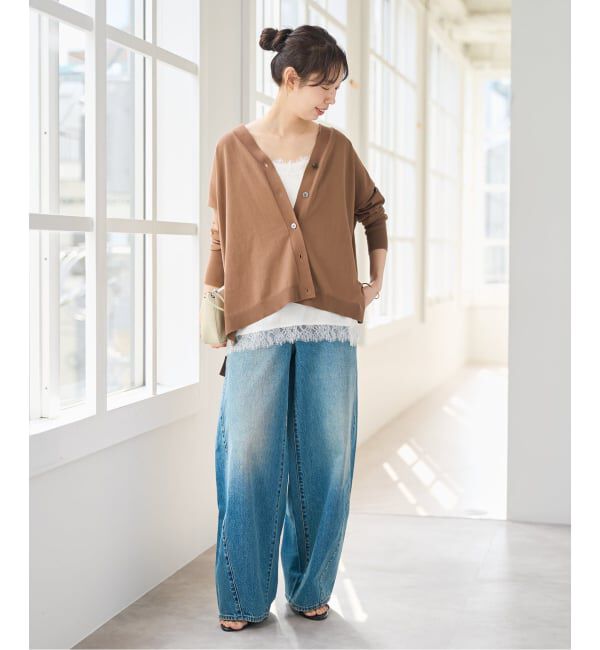 Spick and Span「サテンレースキャミソール」|キャミソール|