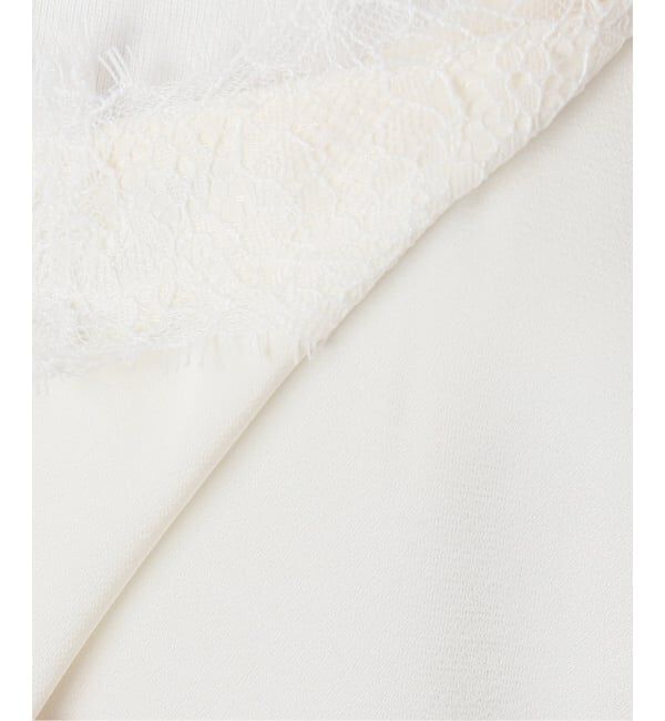 Spick and Span「サテンレースキャミソール」|キャミソール|