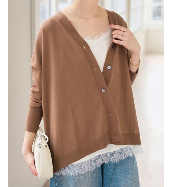 Spick and Span「サテンレースキャミソール」|キャミソール|