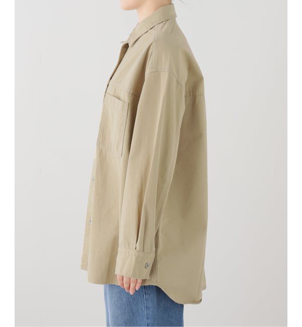 Spick and Span「ライトツイルオーバーシャツ」|シャツ・ブラウス|