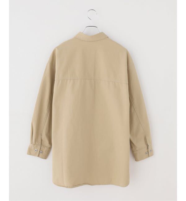 Spick and Span「ライトツイルオーバーシャツ」|シャツ・ブラウス|