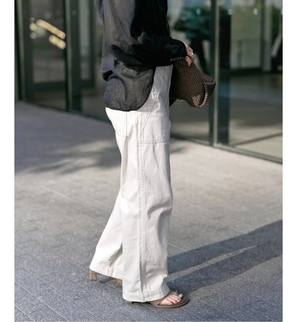 Spick and Span「《追加2》ルーズベイカーパンツ」|カーゴ|