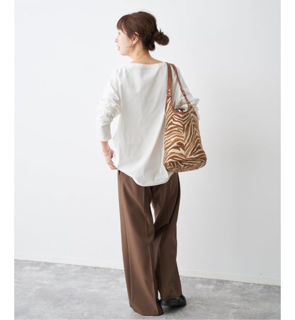 Spick and Span「《WEB限定 / 追加予約》ボートネックバックタックプルオーバー」|Tシャツ・カットソー|