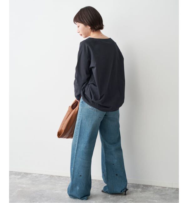 Spick and Span「《WEB限定 / 追加予約》ボートネックバックタックプルオーバー」|Tシャツ・カットソー|