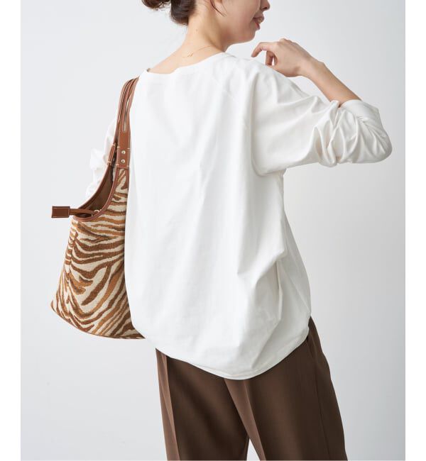 Spick and Span「《WEB限定 / 追加予約》ボートネックバックタックプルオーバー」|Tシャツ・カットソー|