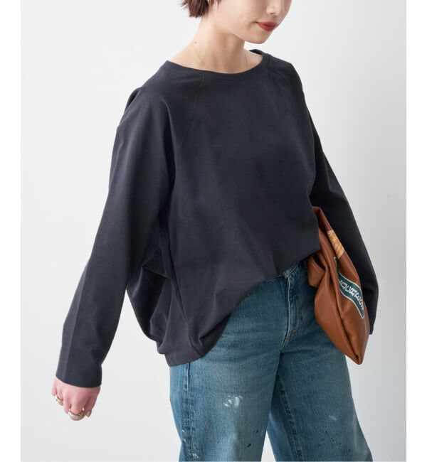 Spick and Span「《WEB限定 / 追加予約》ボートネックバックタックプルオーバー」|Tシャツ・カットソー|ネイビー