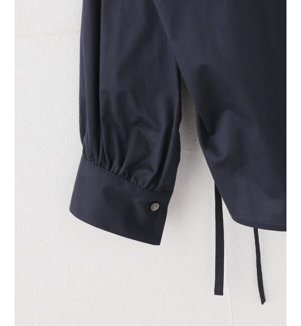 Spick and Span「サイドドロストスタンドカラーブラウス」|シャツ・ブラウス|