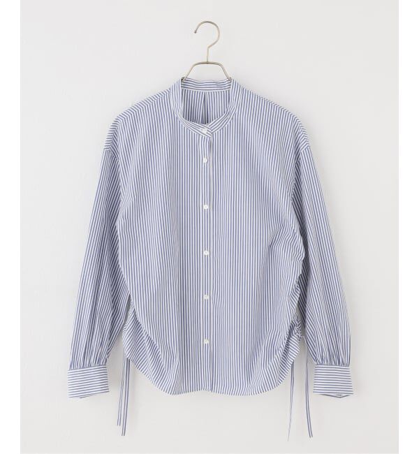 Spick and Span「サイドドロストスタンドカラーブラウス」|シャツ・ブラウス|