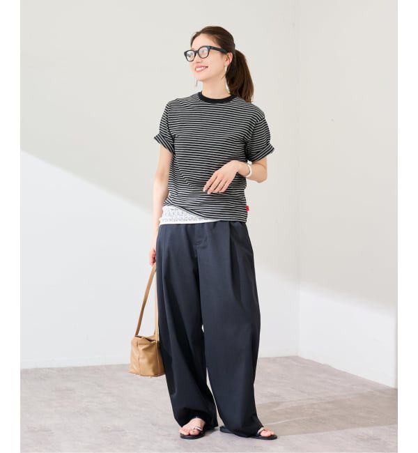 FRAMeWORK「≪予約≫Healthknit/ヘルスニット classic border cn ss」|Tシャツ・カットソー|