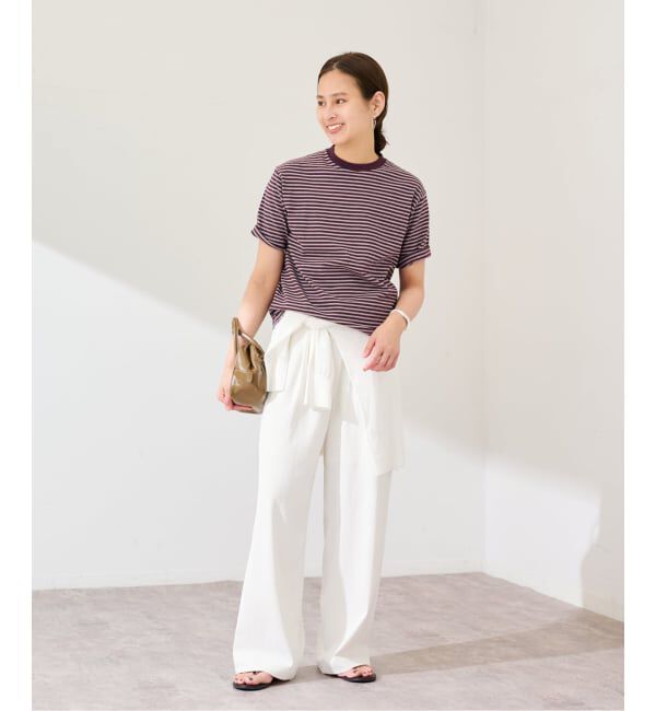 FRAMeWORK「≪予約≫Healthknit/ヘルスニット classic border cn ss」|Tシャツ・カットソー|